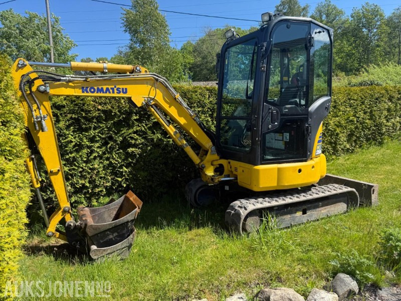 2021 Komatsu PC26MR minigraver m/3 skuffer. - Mini pelle: photos 1 2021 Komatsu PC26MR minigraver m/3 skuffer. - Mini pelle: photos 1