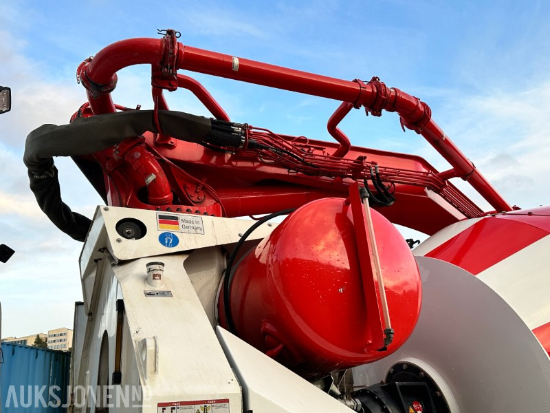 Camion malaxeur 2021 Scania P500XT 8X4 Putzmeister PUMI 28-4Betongpumpe, 83413km: photos 38 Camion malaxeur 2021 Scania P500XT 8X4 Putzmeister PUMI 28-4Betongpumpe, 83413km: photos 38