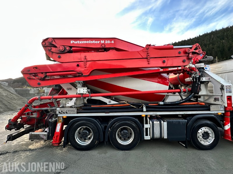 Camion malaxeur 2021 Scania P500XT 8X4 Putzmeister PUMI 28-4Betongpumpe, 83413km: photos 14 Camion malaxeur 2021 Scania P500XT 8X4 Putzmeister PUMI 28-4Betongpumpe, 83413km: photos 14