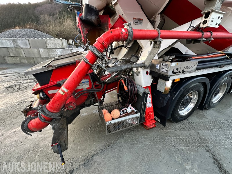 Camion malaxeur 2021 Scania P500XT 8X4 Putzmeister PUMI 28-4Betongpumpe, 83413km: photos 28 Camion malaxeur 2021 Scania P500XT 8X4 Putzmeister PUMI 28-4Betongpumpe, 83413km: photos 28