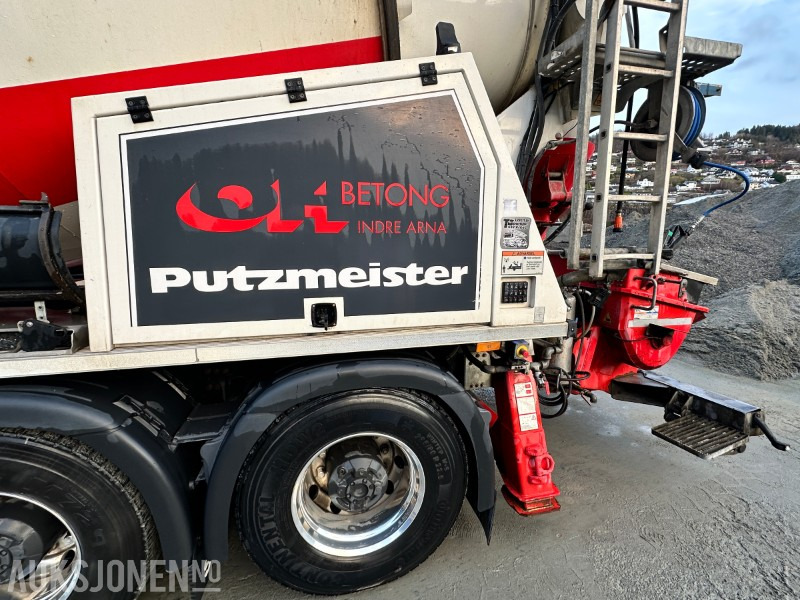 Camion malaxeur 2021 Scania P500XT 8X4 Putzmeister PUMI 28-4Betongpumpe, 83413km: photos 33 Camion malaxeur 2021 Scania P500XT 8X4 Putzmeister PUMI 28-4Betongpumpe, 83413km: photos 33