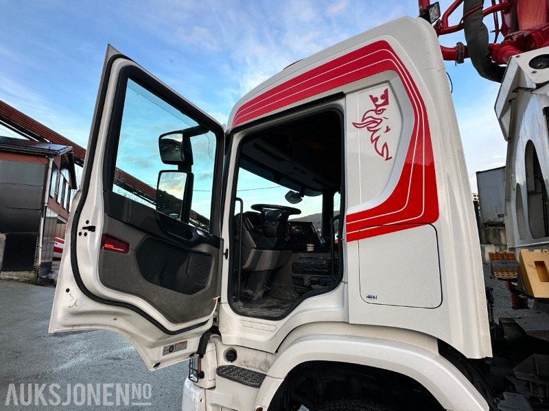 Camion malaxeur 2021 Scania P500XT 8X4 Putzmeister PUMI 28-4Betongpumpe, 83413km: photos 43 Camion malaxeur 2021 Scania P500XT 8X4 Putzmeister PUMI 28-4Betongpumpe, 83413km: photos 43