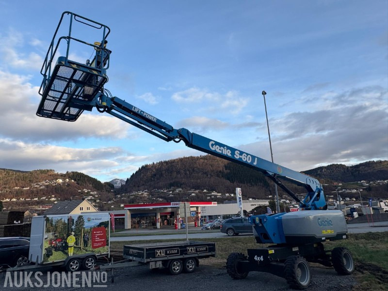 2021 mod Genie S-60 J - sertifisert til 10/26 - 803 timer - nylig utført service - Nacelle: photos 1 2021 mod Genie S-60 J - sertifisert til 10/26 - 803 timer - nylig utført service - Nacelle: photos 1