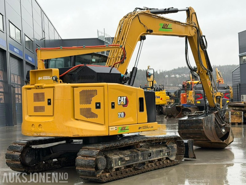 2021 modell Cat 310 Z - LINE elektrisk gravemaskin med rotortilt og tre skuffer. - Pelle: photos 5 2021 modell Cat 310 Z - LINE elektrisk gravemaskin med rotortilt og tre skuffer. - Pelle: photos 5