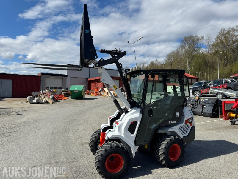 2022 Bobcat L23 kompaktlaster med skuffe, gafler og hydraulisksnøskjær - Mini chargeuse: photos 3 2022 Bobcat L23 kompaktlaster med skuffe, gafler og hydraulisksnøskjær - Mini chargeuse: photos 3