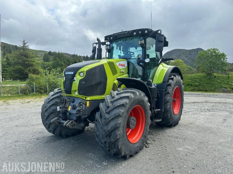 2022 Claas Axion 870 - 301 hk - 50 km/t - Front PTO - TRI dekk og landbruksdekk - Brøyteplate - EU godkjent - Tracteur agricole: photos 1 2022 Claas Axion 870 - 301 hk - 50 km/t - Front PTO - TRI dekk og landbruksdekk - Brøyteplate - EU godkjent - Tracteur agricole: photos 1