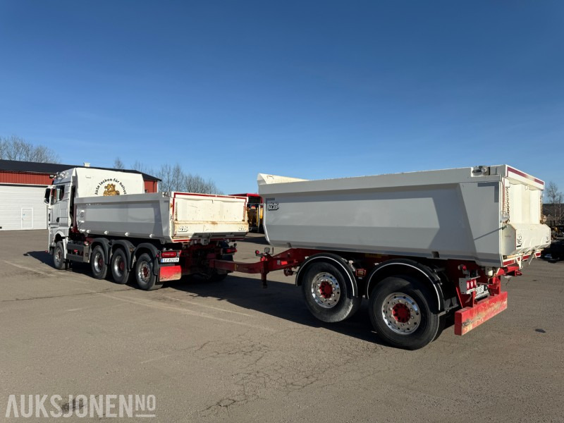 2022 MAN TGX 35.510 - Bil og henger. Grus og asfalt kasser - Camion benne: photos 4 2022 MAN TGX 35.510 - Bil og henger. Grus og asfalt kasser - Camion benne: photos 4