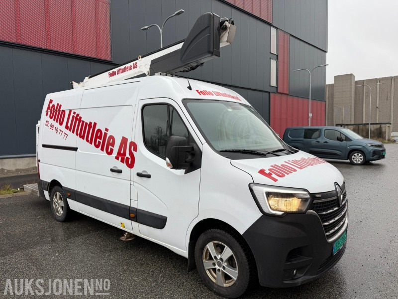 2022 Movex TLF 15 Renault Master Klasse B, 15 meter arb.høyde, 230kg i kurv, 2x støttebein, isolert kurv, Ledrotor og blitzere - Nacelle: photos 3 2022 Movex TLF 15 Renault Master Klasse B, 15 meter arb.høyde, 230kg i kurv, 2x støttebein, isolert kurv, Ledrotor og blitzere - Nacelle: photos 3