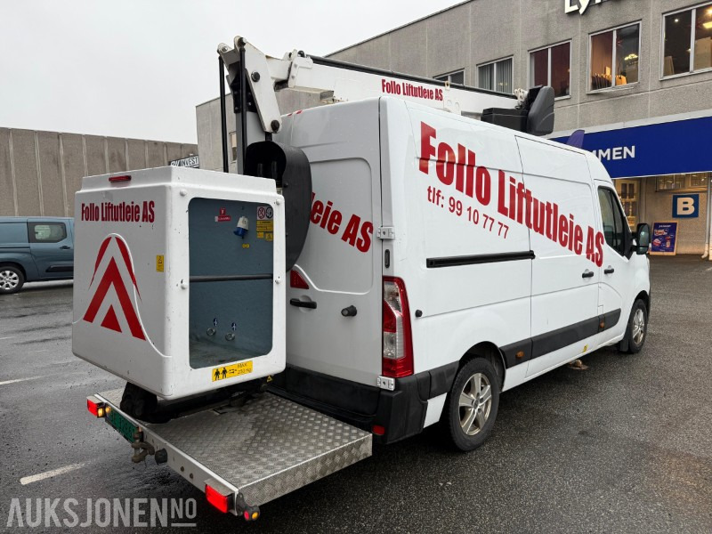 2022 Movex TLF 15 Renault Master Klasse B, 15 meter arb.høyde, 230kg i kurv, 2x støttebein, isolert kurv, Ledrotor og blitzere - Nacelle: photos 5 2022 Movex TLF 15 Renault Master Klasse B, 15 meter arb.høyde, 230kg i kurv, 2x støttebein, isolert kurv, Ledrotor og blitzere - Nacelle: photos 5