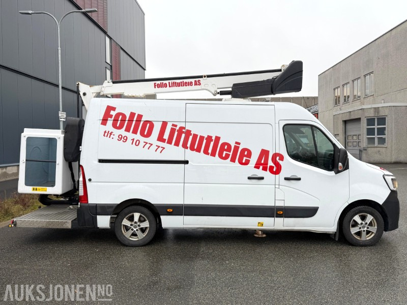2022 Movex TLF 15 Renault Master Klasse B, 15 meter arb.høyde, 230kg i kurv, 2x støttebein, isolert kurv, Ledrotor og blitzere - Nacelle: photos 4 2022 Movex TLF 15 Renault Master Klasse B, 15 meter arb.høyde, 230kg i kurv, 2x støttebein, isolert kurv, Ledrotor og blitzere - Nacelle: photos 4