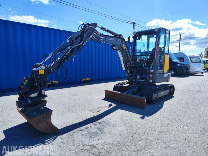 2022 Volvo EC27D – Meget godt utstyrt minigraver med lavt timeantall - Mini pelle: photos 2 2022 Volvo EC27D – Meget godt utstyrt minigraver med lavt timeantall - Mini pelle: photos 2