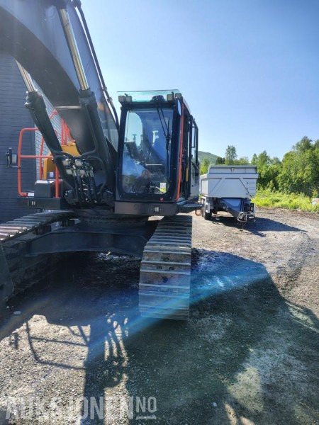 Pelle 2022 Volvo EC350EL beltegraver med webasto tansskuffe og Soosan pigghammer: photos 10