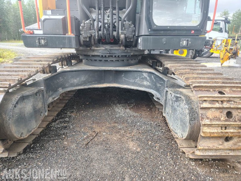 Pelle 2022 Volvo EC350EL beltegraver med webasto tansskuffe og Soosan pigghammer: photos 6