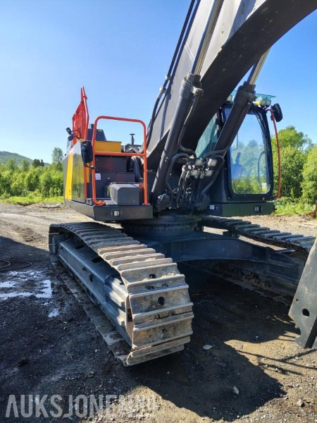 Pelle 2022 Volvo EC350EL beltegraver med webasto tansskuffe og Soosan pigghammer: photos 12