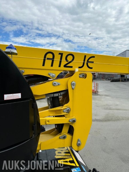 Nacelle 2023 AIRO A12 JE, elektrisk bomlift -	Roterende Jibb - Arbeidshøyde 12,1 m. - Leveres med ny årskontroll!: photos 9