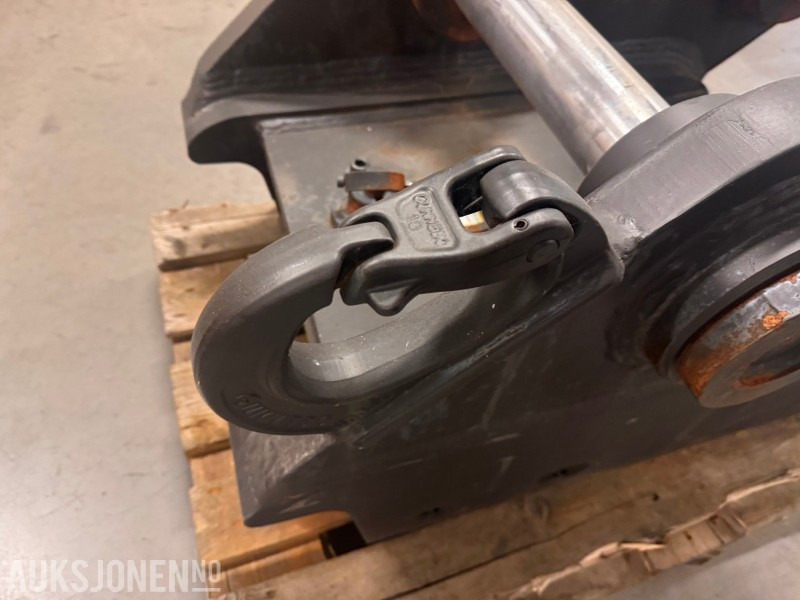 2020 Hydraulisk hurtigfeste G90 - Tilpasset Cat 340F - Accessoire pour Engins de chantier: photos 4 2020 Hydraulisk hurtigfeste G90 - Tilpasset Cat 340F - Accessoire pour Engins de chantier: photos 4