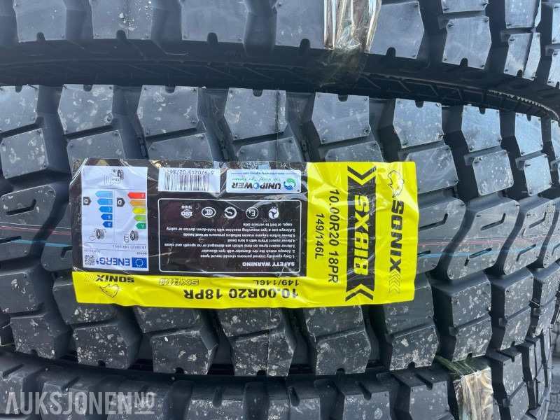 2024 Sonix 10.00R20 dekk til hjulgraver - Accessoire pour Engins de chantier: photos 2 2024 Sonix 10.00R20 dekk til hjulgraver - Accessoire pour Engins de chantier: photos 2