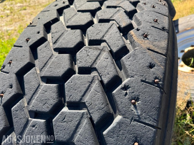 4 Stk hjul til Manitou – 445/65 R22.5 - Accessoire pour Engins de chantier: photos 4 4 Stk hjul til Manitou – 445/65 R22.5 - Accessoire pour Engins de chantier: photos 4