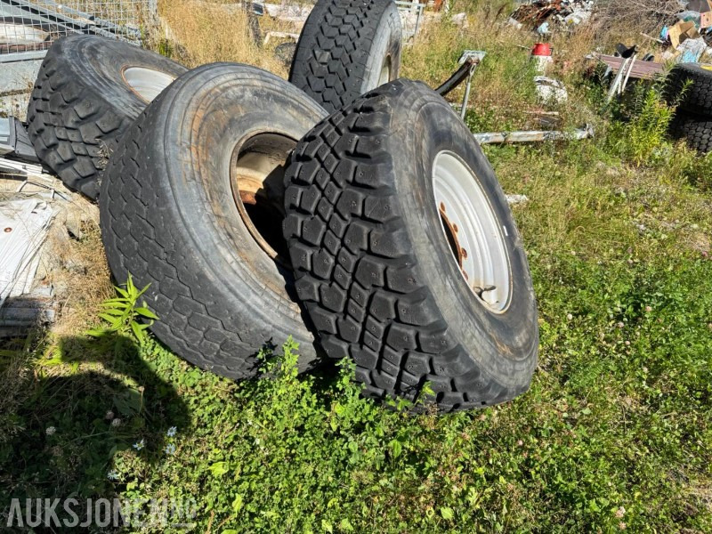 4 Stk hjul til Manitou – 445/65 R22.5 - Accessoire pour Engins de chantier: photos 1 4 Stk hjul til Manitou – 445/65 R22.5 - Accessoire pour Engins de chantier: photos 1