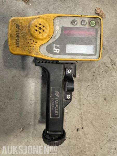 Topcon RL-100 1S rotasjonslaser og Topcon LS-80L - Accessoire pour Engins de chantier: photos 2 Topcon RL-100 1S rotasjonslaser og Topcon LS-80L - Accessoire pour Engins de chantier: photos 2