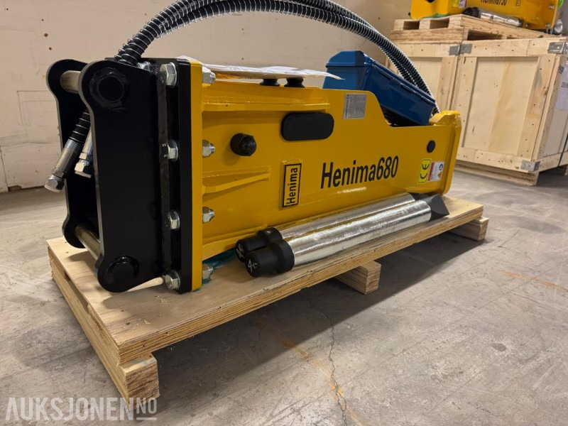 NY HENIMA PIGGHAMMER TIL 4-7 TONNS GRAVEMASKIN S40 M/GARANTI - Autre matériel: photos 2 NY HENIMA PIGGHAMMER TIL 4-7 TONNS GRAVEMASKIN S40 M/GARANTI - Autre matériel: photos 2