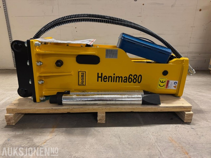 NY HENIMA PIGGHAMMER TIL 4-7 TONNS GRAVEMASKIN S40 M/GARANTI - Autre matériel: photos 1 NY HENIMA PIGGHAMMER TIL 4-7 TONNS GRAVEMASKIN S40 M/GARANTI - Autre matériel: photos 1