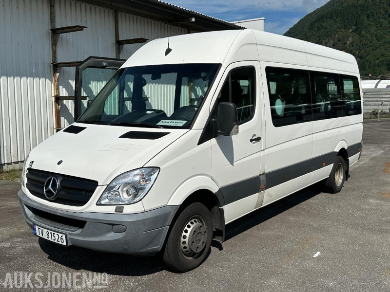 2011 Mercedes-Benz Sprinter Minibuss 16-seter, rullestoltilpasset - Bus: photos 1 2011 Mercedes-Benz Sprinter Minibuss 16-seter, rullestoltilpasset - Bus: photos 1