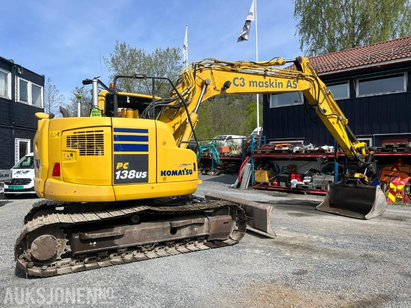 Komatsu PC138 gravemaskin, GPS, Tiltrotator, Smøring, Kamera - Pelle: photos 4 Komatsu PC138 gravemaskin, GPS, Tiltrotator, Smøring, Kamera - Pelle: photos 4