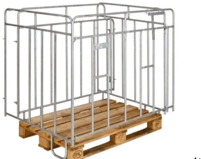 2 stk nye vedstativ for 1000 liter vedsekker - Machine agricole: photos 1 2 stk nye vedstativ for 1000 liter vedsekker - Machine agricole: photos 1