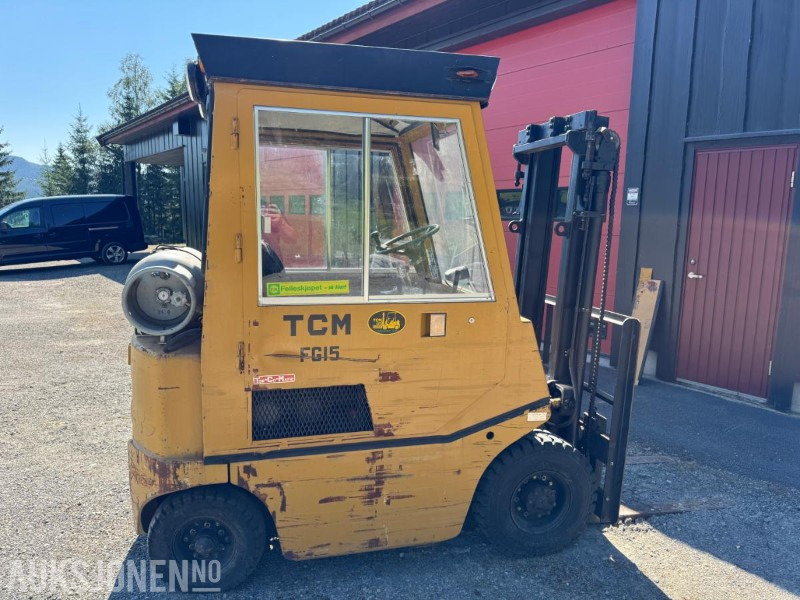 1979 TCM FG15 truck med 1360 kg løftekapasitet, 3500 mm løftehøyde - Matériel de manutention: photos 3 1979 TCM FG15 truck med 1360 kg løftekapasitet, 3500 mm løftehøyde - Matériel de manutention: photos 3