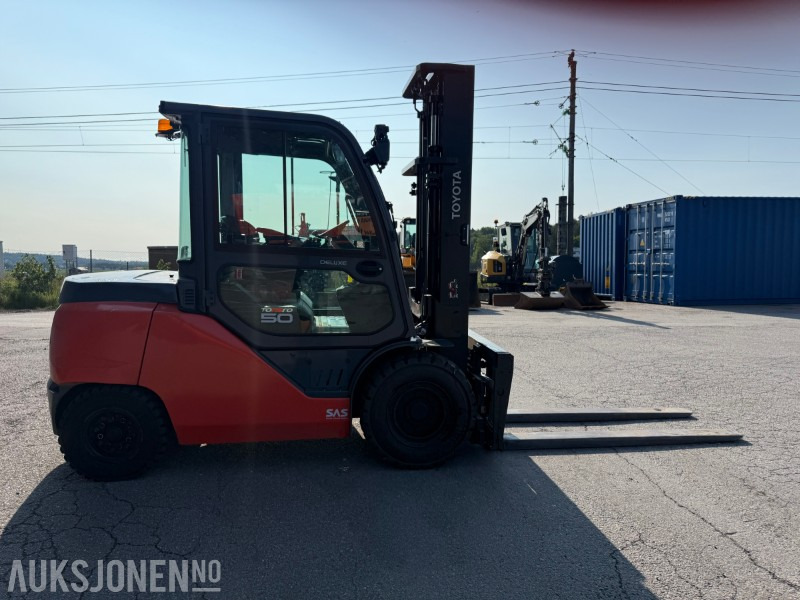 2019 Toyota 40-8FD45N Dieselmotvektstruck - KUN 1120 timer - Matériel de manutention: photos 4 2019 Toyota 40-8FD45N Dieselmotvektstruck - KUN 1120 timer - Matériel de manutention: photos 4