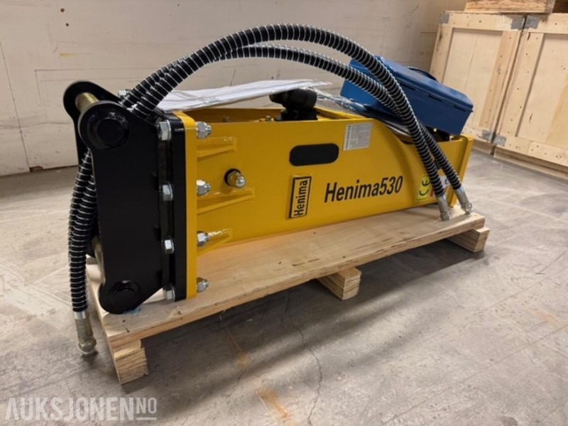 NY HENIMA PIGGHAMMER TIL 2,5-4,5 TONNS GRAVEMASKIN S40 - Marteau hydraulique: photos 3 NY HENIMA PIGGHAMMER TIL 2,5-4,5 TONNS GRAVEMASKIN S40 - Marteau hydraulique: photos 3
