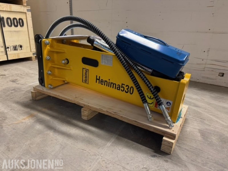 NY HENIMA PIGGHAMMER TIL 2,5-4,5 TONNS GRAVEMASKIN S40 - Marteau hydraulique: photos 2 NY HENIMA PIGGHAMMER TIL 2,5-4,5 TONNS GRAVEMASKIN S40 - Marteau hydraulique: photos 2