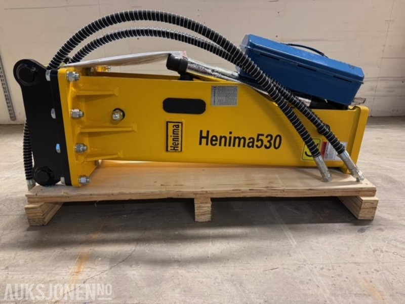 NY HENIMA PIGGHAMMER TIL 2,5-4,5 TONNS GRAVEMASKIN S40 - Marteau hydraulique: photos 1 NY HENIMA PIGGHAMMER TIL 2,5-4,5 TONNS GRAVEMASKIN S40 - Marteau hydraulique: photos 1
