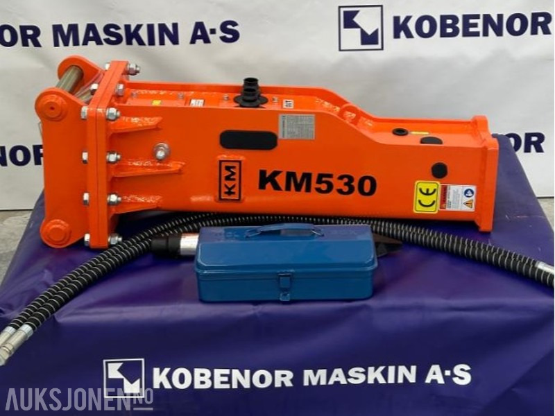 NY KM 530 PIGGHAMMER s40-FESTE CE merket FABRIKKGARANTI - Marteau hydraulique: photos 1 NY KM 530 PIGGHAMMER s40-FESTE CE merket FABRIKKGARANTI - Marteau hydraulique: photos 1