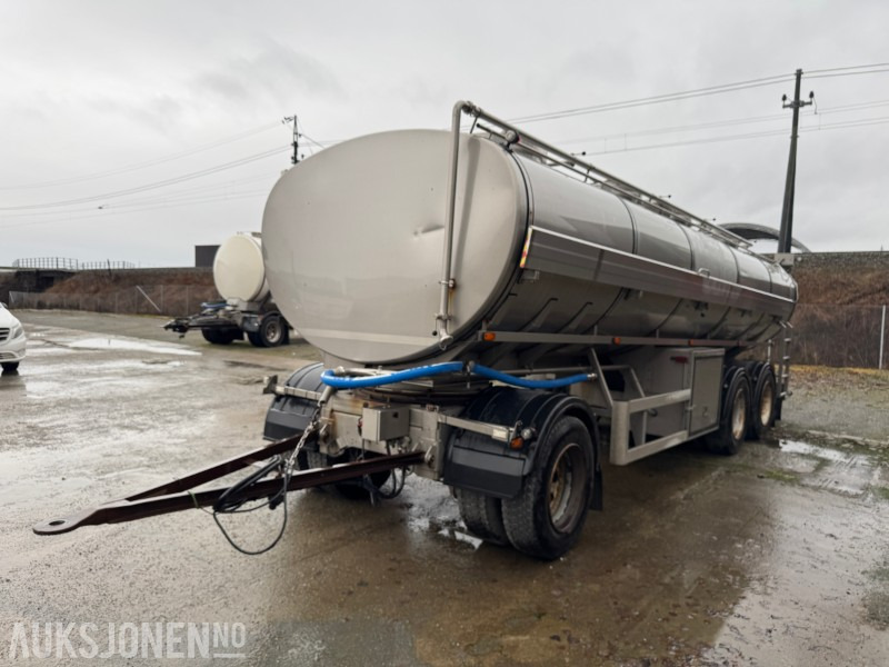 2010 VM TARM tankhenger med ramme i rustfritt stål. 19000 LITER - Remorque: photos 1 2010 VM TARM tankhenger med ramme i rustfritt stål. 19000 LITER - Remorque: photos 1