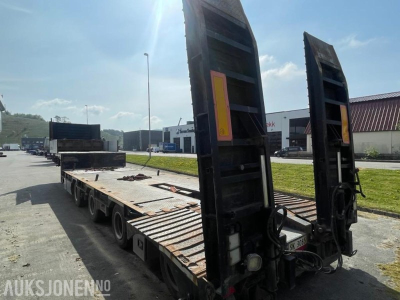 2012 FERRO-TRAILER MASKINTRALLE - 4 AKSLET - MED HYD.BREDDING - UTTREKK - HYD.KJØREBROER - TILLATT TOTALVEKT: 66000 KG. - Remorque: photos 5 2012 FERRO-TRAILER MASKINTRALLE - 4 AKSLET - MED HYD.BREDDING - UTTREKK - HYD.KJØREBROER - TILLATT TOTALVEKT: 66000 KG. - Remorque: photos 5