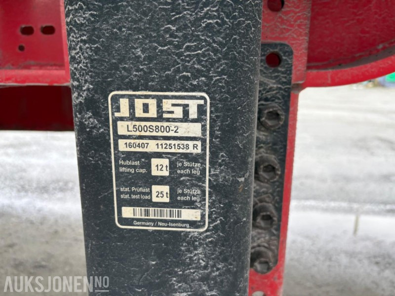 Remorque 2016 Kel-Berg Gardintralle med sving på aksel 3.: photos 7