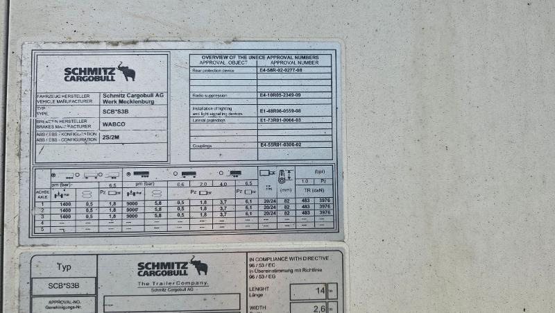 Remorque 2018 Schmitz Cargobull frysesemi med BAR cargolift: photos 6