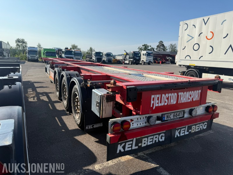 2020 | Kel-Berg C300V 3-akslet containerchassis | Meget god stand | EU-godkjent til 11/2025 - Remorque: photos 5 2020 | Kel-Berg C300V 3-akslet containerchassis | Meget god stand | EU-godkjent til 11/2025 - Remorque: photos 5