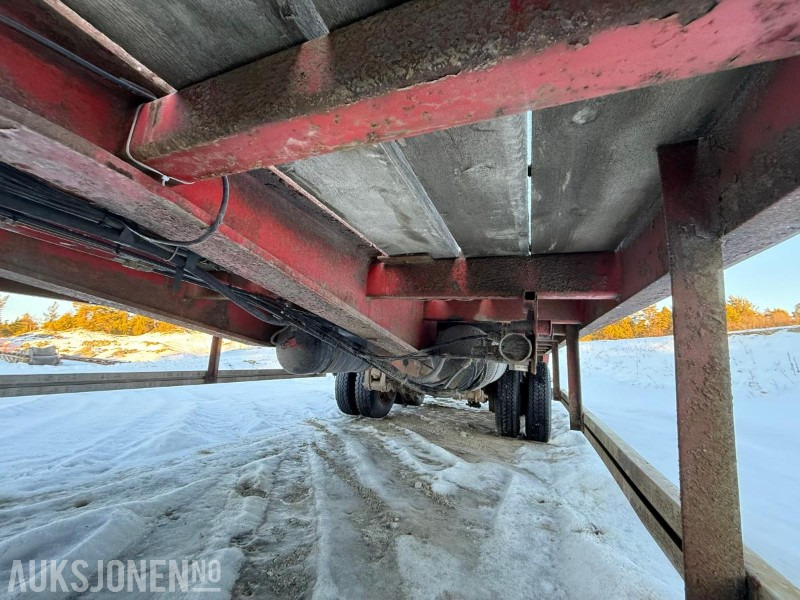 Remorque BRIAB Modell SB3PN-26-75 3 akslet maskintralle: photos 10 Remorque BRIAB Modell SB3PN-26-75 3 akslet maskintralle: photos 10