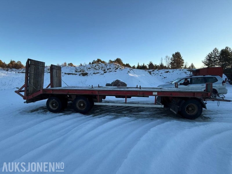 Remorque BRIAB Modell SB3PN-26-75 3 akslet maskintralle: photos 6 Remorque BRIAB Modell SB3PN-26-75 3 akslet maskintralle: photos 6