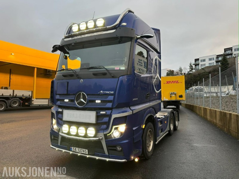 2020 Mercedes-Benz Actros 2653 GigaSpace 6x2 - 530 HK - NY EU, 379000km - Tracteur routier: photos 1 2020 Mercedes-Benz Actros 2653 GigaSpace 6x2 - 530 HK - NY EU, 379000km - Tracteur routier: photos 1