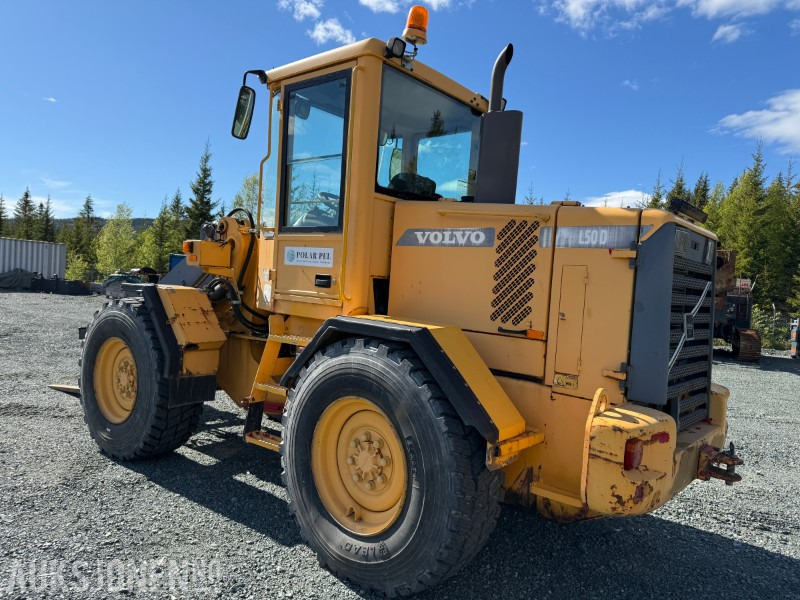 VOLVO L50D Hjullaster m/ pallegaffel og ny skuff - Chargeuse sur pneus: photos 4 VOLVO L50D Hjullaster m/ pallegaffel og ny skuff - Chargeuse sur pneus: photos 4