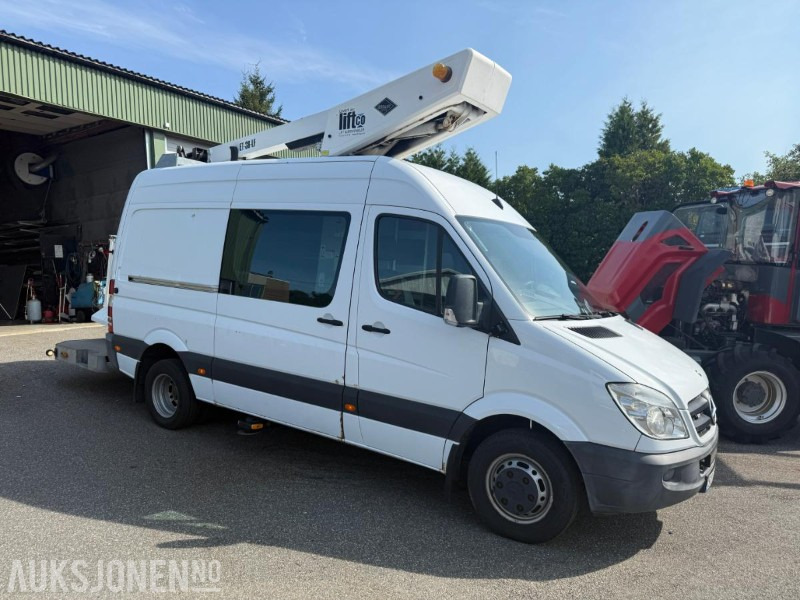 2009 Mercedes-Benz Sprinter 515CDI liftbil - 14m løftehøyde - Véhicule de voirie/ Spécial: photos 2 2009 Mercedes-Benz Sprinter 515CDI liftbil - 14m løftehøyde - Véhicule de voirie/ Spécial: photos 2