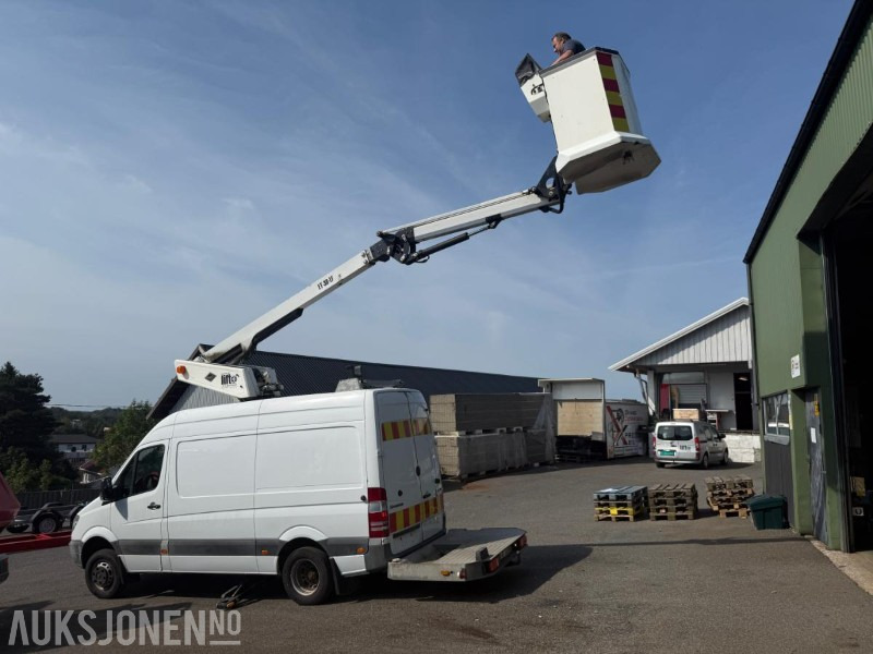 2009 Mercedes-Benz Sprinter 515CDI liftbil - 14m løftehøyde - Véhicule de voirie/ Spécial: photos 4 2009 Mercedes-Benz Sprinter 515CDI liftbil - 14m løftehøyde - Véhicule de voirie/ Spécial: photos 4