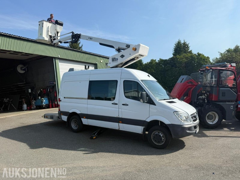 2009 Mercedes-Benz Sprinter 515CDI liftbil - 14m løftehøyde - Véhicule de voirie/ Spécial: photos 5 2009 Mercedes-Benz Sprinter 515CDI liftbil - 14m løftehøyde - Véhicule de voirie/ Spécial: photos 5