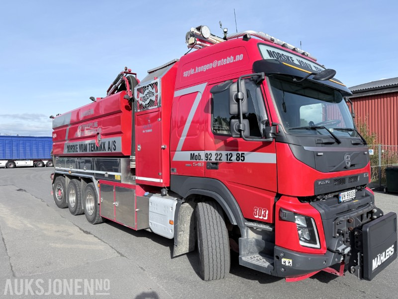 2018 Volvo FMX 540 8x4 suge/spylebil - 98 180km - Véhicule de voirie/ Spécial: photos 3 2018 Volvo FMX 540 8x4 suge/spylebil - 98 180km - Véhicule de voirie/ Spécial: photos 3