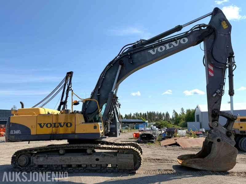 Volvo EC360CL Gravemaskin med Gjerstad graveskuffe, smalskuffe, lavt timeantall - Pelle: photos 4 Volvo EC360CL Gravemaskin med Gjerstad graveskuffe, smalskuffe, lavt timeantall - Pelle: photos 4