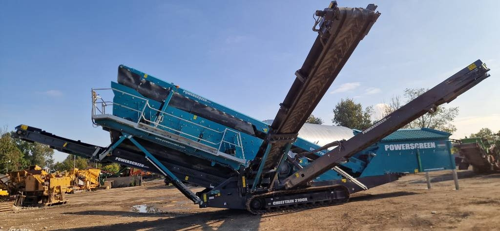 PowerScreen Chieftain 2100 X - Crible: photos 1 PowerScreen Chieftain 2100 X - Crible: photos 1